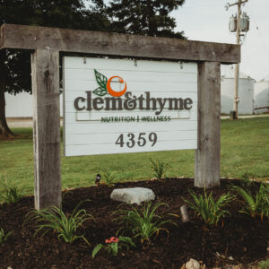 ClemandThyme Sign Photo Placeholder